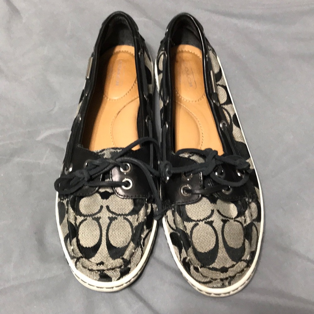 Coach “boat shoes”